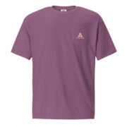 Unisex garment-dyed pocket t-shirt
