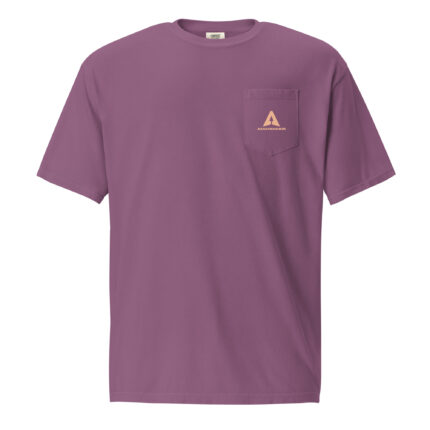 Unisex garment-dyed pocket t-shirt