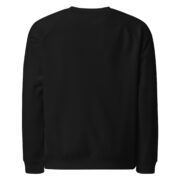 Unisex organic raglan sweatshirt - Image 3