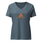 Women’s relaxed v-neck t-shirt - Image 13